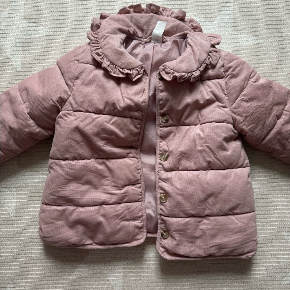 H&M pink corduroy jack